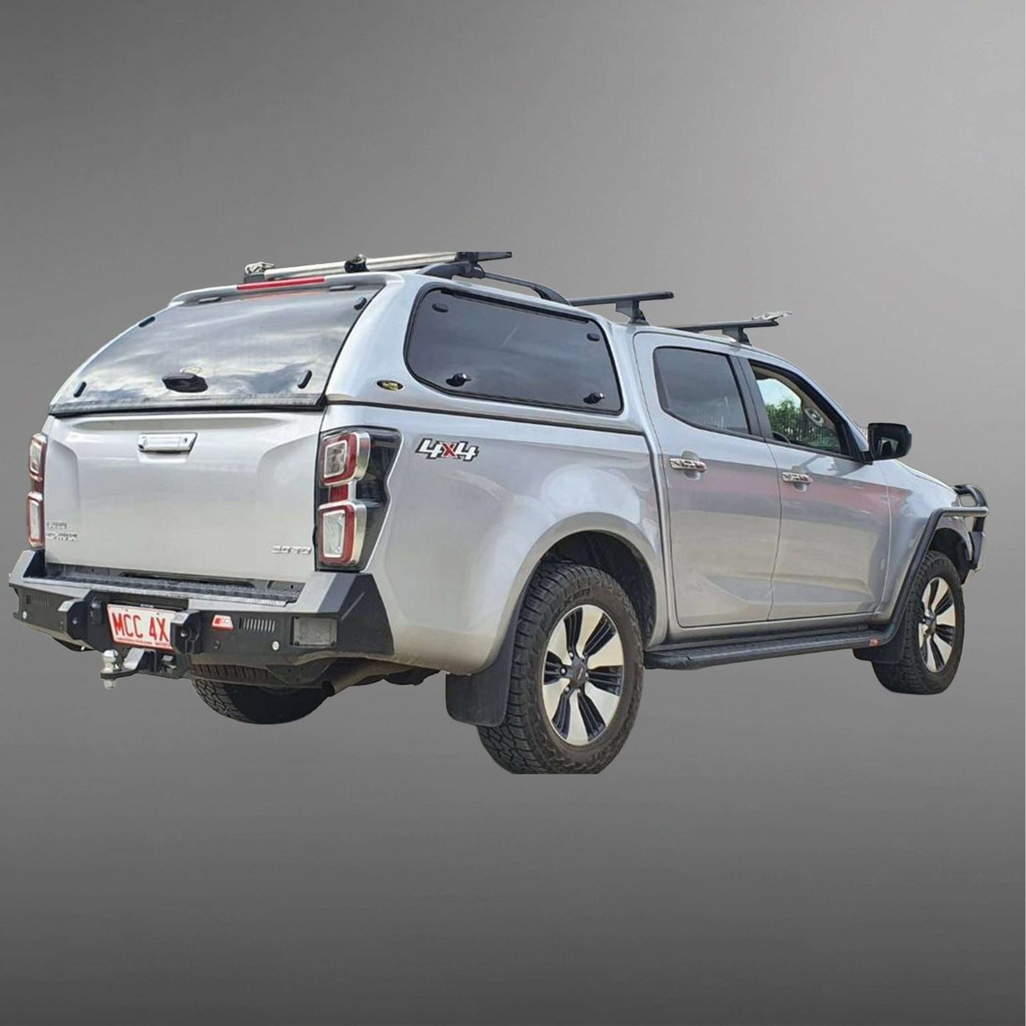 MCC rocker rear replacement bumper ISUZU GEN 7 2022 to current OR Mazda BT50 2021 to current model: ROCKER REAR REPLACEMENT BUMPER WITH TOWBAR