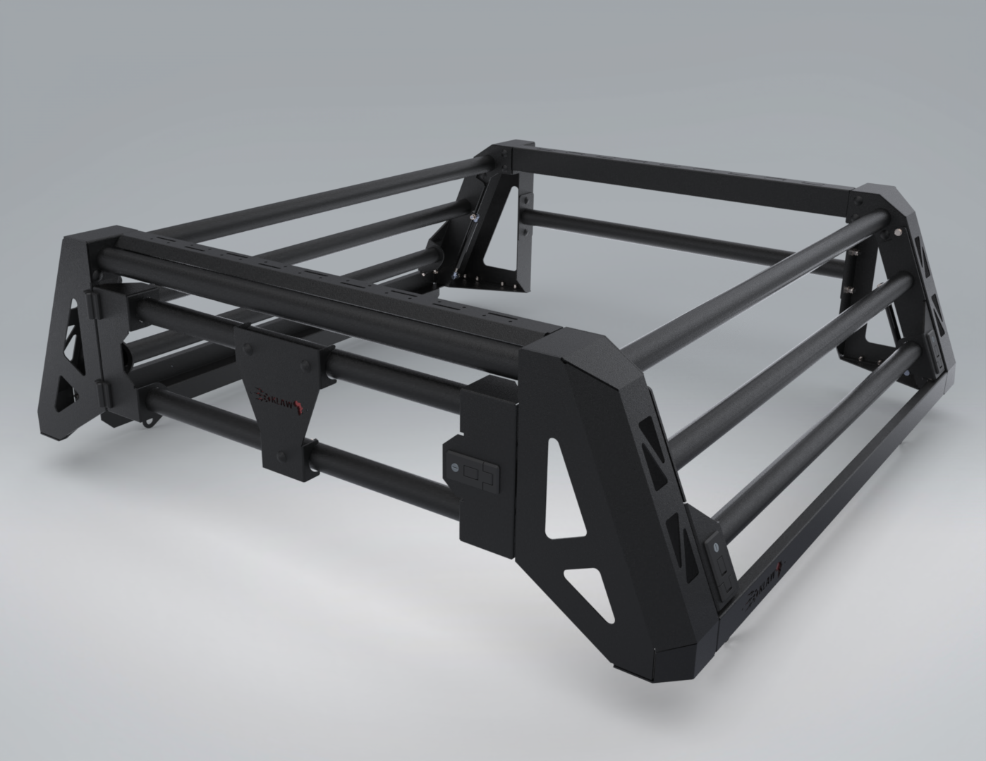 Hilux Double Cab Rack Deluxe Cattle Rails