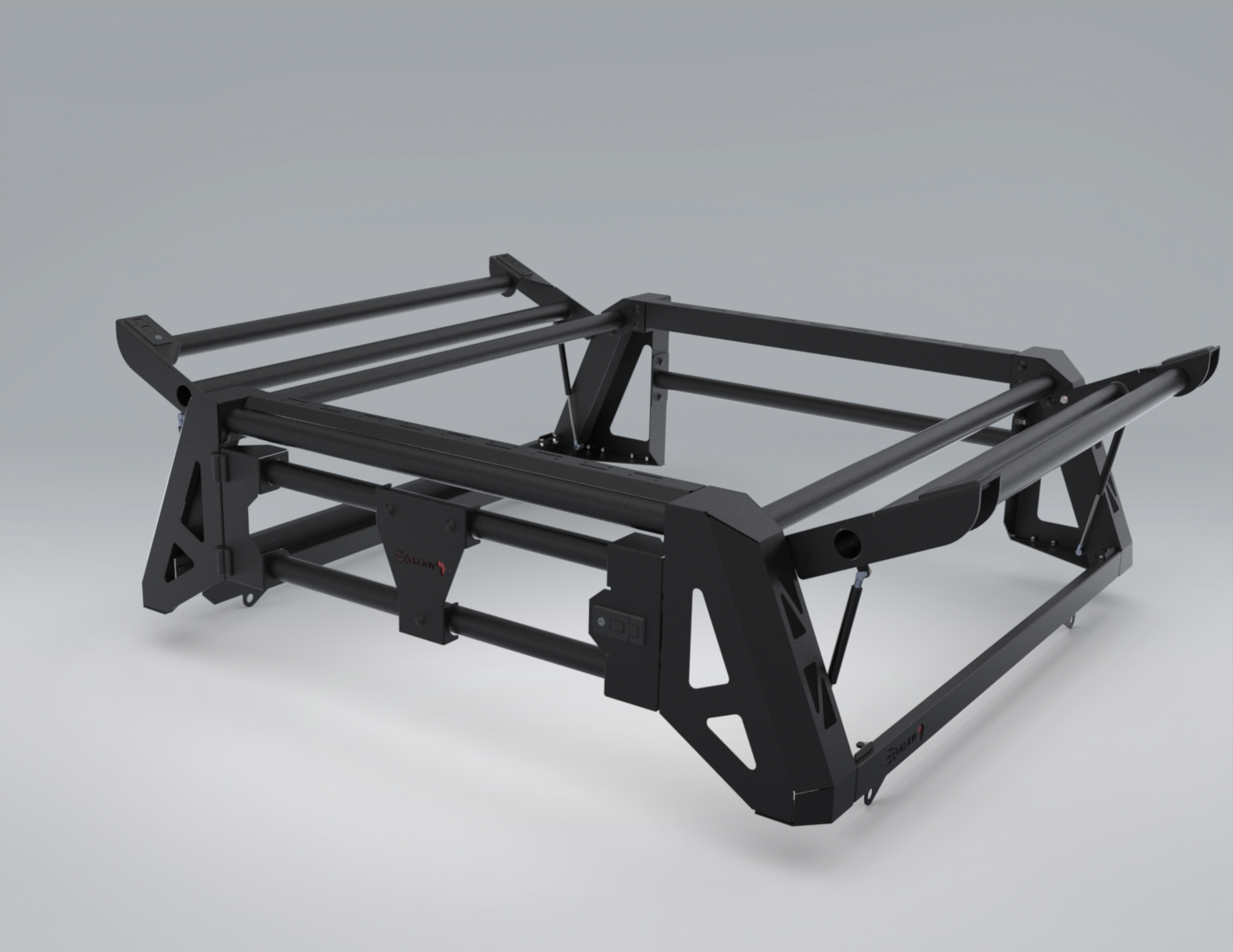 Hilux Double Cab Rack Deluxe Cattle Rails