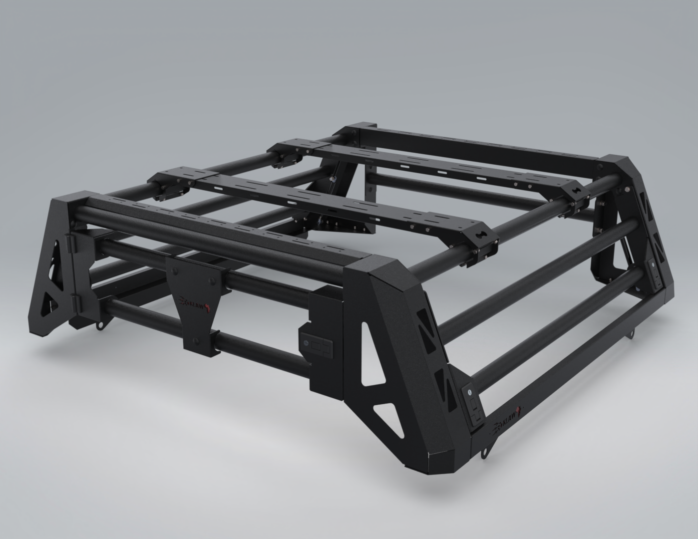 Ford Double Cab Rack Deluxe Cattle Rails