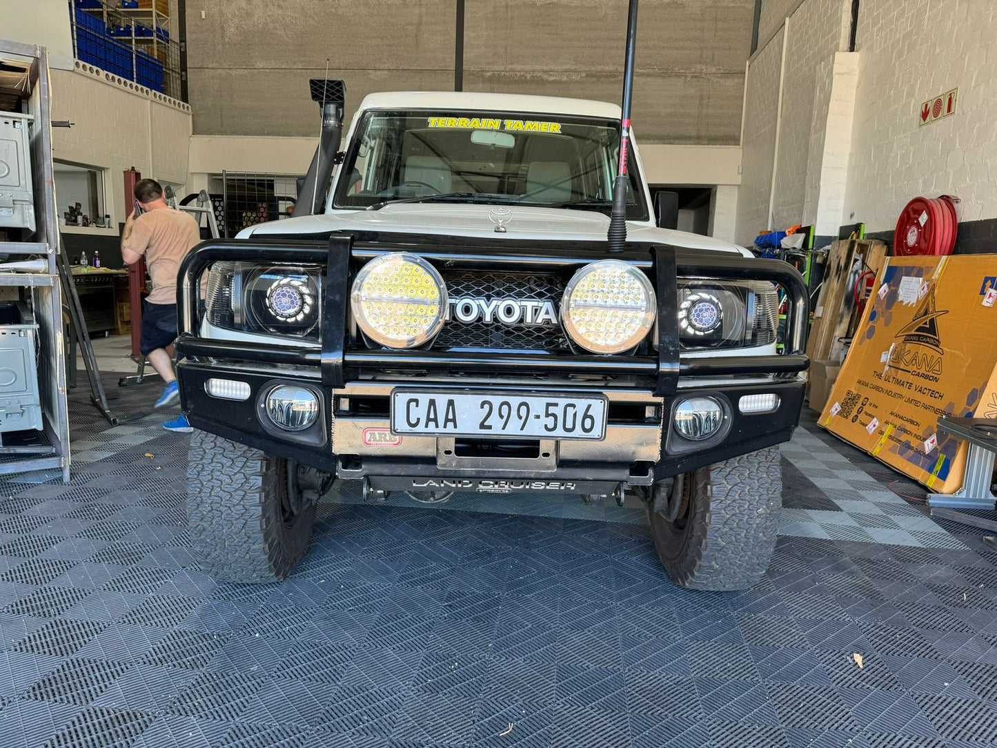 Land Cruiser LED Headlights Demon Eye - Colour Changing