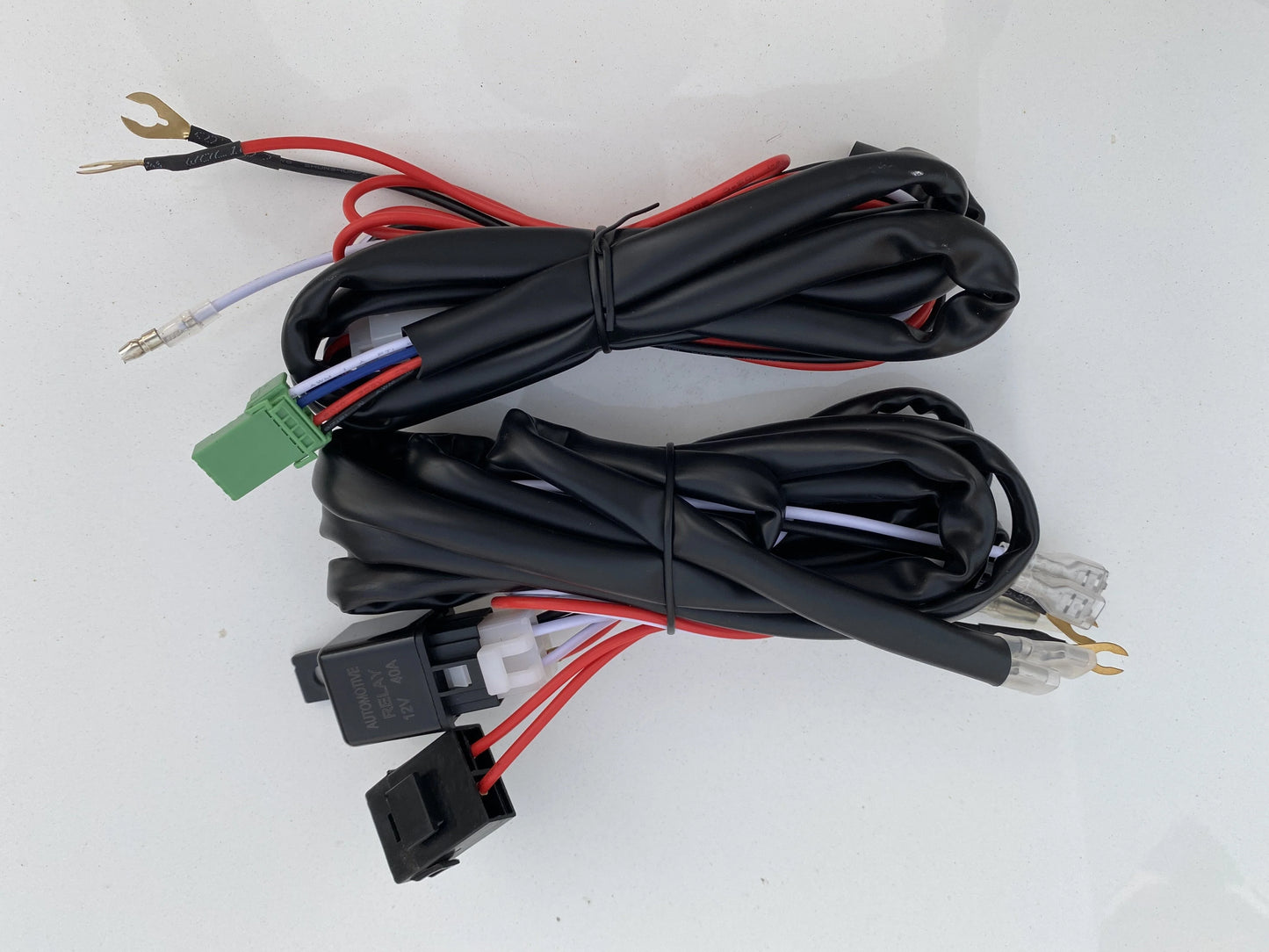 Wiring harness/loom for for push switch