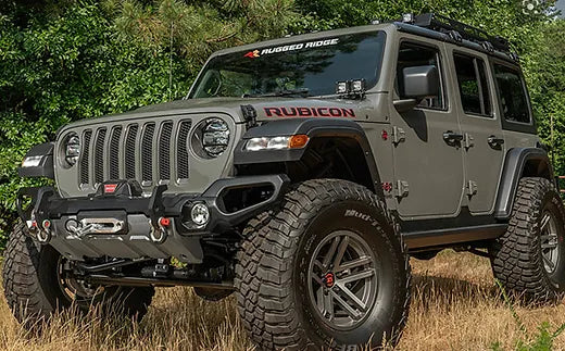 JK Venator Steel Front Bumper with Override Bar