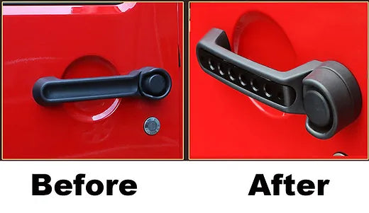 Alumimium Grab Handle Trim Cover - 5pc