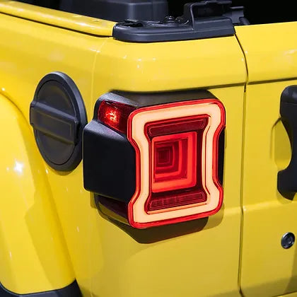 JK Tunnel Tail Light -Clear Lens, JL Style