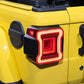 JK Tunnel Tail Light -Smoke Lens, JL Style