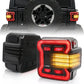 JK Tail Light - Smoked Lens