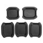 JL 4-Door Matte Black ABS Car Exterior Door Handle Bowl Cover