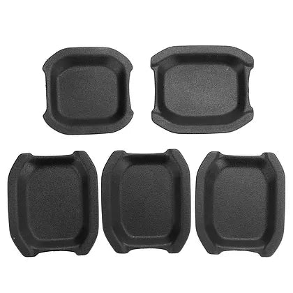 JL 4-Door Matte Black ABS Car Exterior Door Handle Bowl Cover