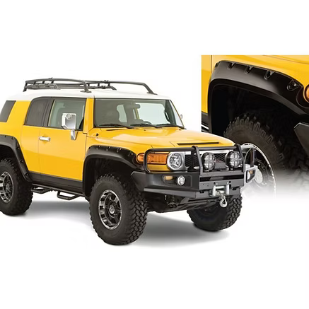 07-14 FJ Cruiser Pocket Riveted Style Wheel Fender Flares