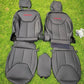 Jeep Wrangler 4-Door Seats Cover (Front & Rear Genuine Leather)