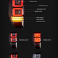 VLAND Ford Ranger LED Tail Light - Smoke Lens