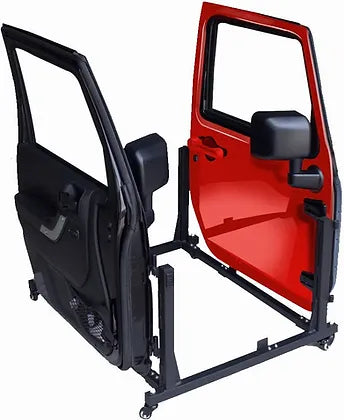 Jeep Wrangler Door Storage Rack Cart