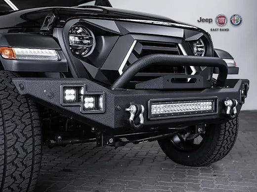 Paramount JL Full Width LED Light Style Front Bumper