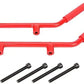 JK Wild Boar Rear Grab Handles -Steel red