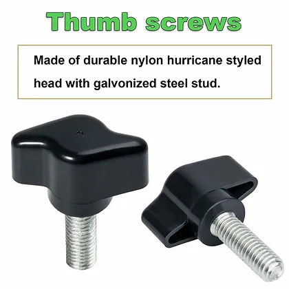 8 Pack Quick-Release Thumbscrew