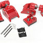 JK/JL Aluminum Hood Latches - RED