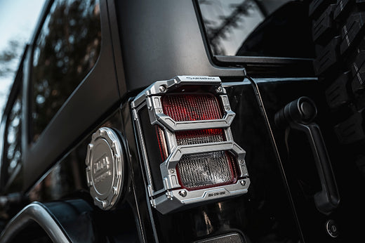 JK FURY Awaken Series Tail Light Protector Cover