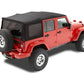 4-Door Soft Top - 2007-09 Wrangler JK (Rack not included)