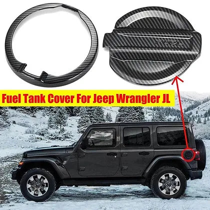JL Fuel Tank Cover Trim (Carbon Fibre Texture)