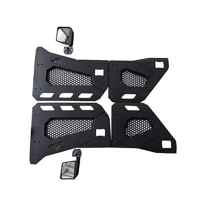 JK Longhorn Armor Half Door (Front, Mirror excl)