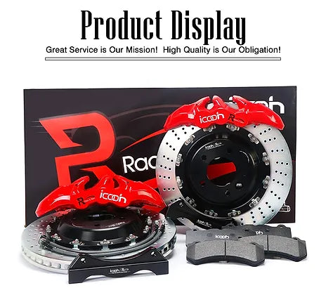 Longhorn 6-Piston Front Brake Kits for 20" Rim - 1 set