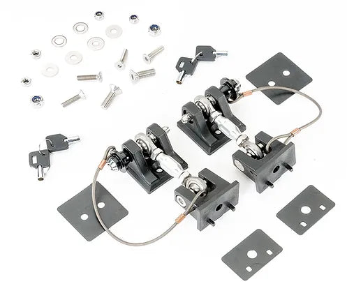 TJ Classic Hood Latches - Black