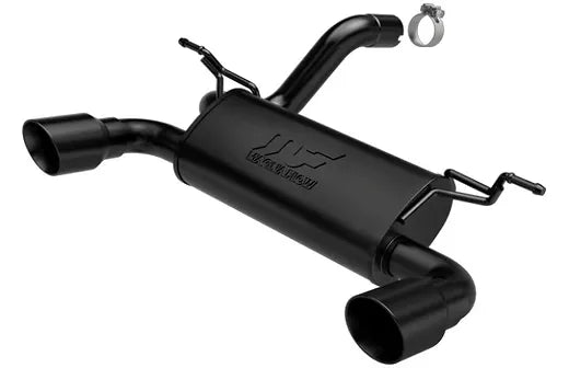 JK/JL Black Ceramic Coated Dual Exhaust (Stainless Steel)
