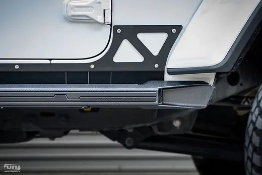 JL FURY Gravity Series Carbon Fiber Side Step w/ LED Light
