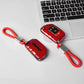 JL/JT Carbon Fiber Key Case (Black/Red)