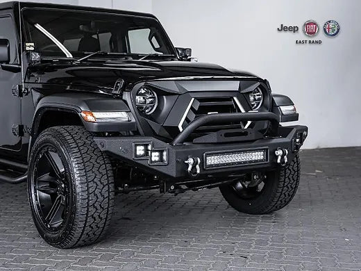 Paramount JL Full Width LED Light Style Front Bumper