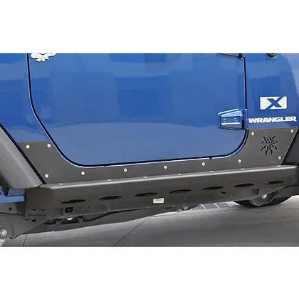 Poison Spyder 2-door Steel Rock Slider w/ Body Armor