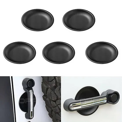 JK Door Handle Cups - Matte Black