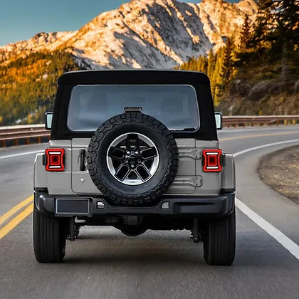 JK Tunnel Tail Light -Clear Lens, JL Style