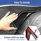 JL JT Side Fender Vent Decal Trim Cover (Carbon Fibre Texture)