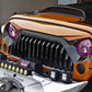 Monster Matte Black Grill with Metal Mesh