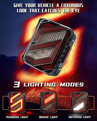 JK S Tail Light - Clear Lens
