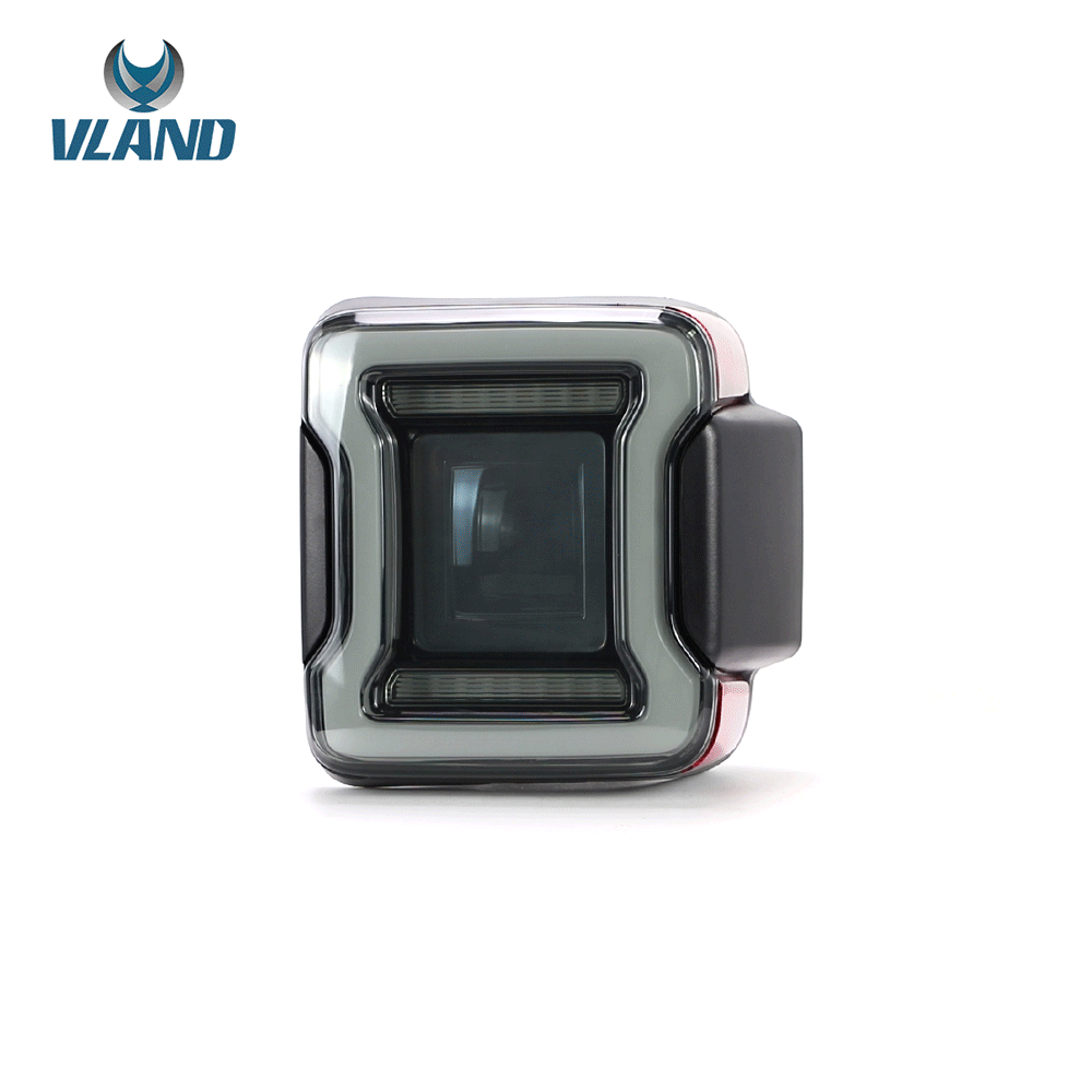 JK Tunnel Tail Light -Smoke Lens, JL Style