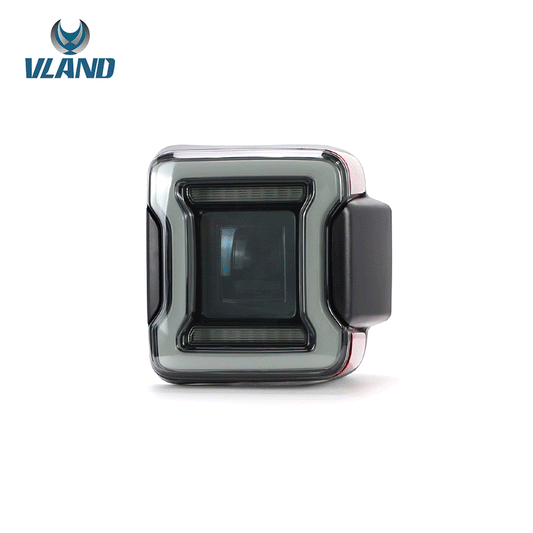 JK Tunnel Tail Light -Smoke Lens, JL Style