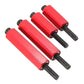 JK Wild Boar Front Grab Handles - Red Aluminum