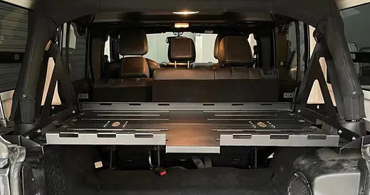 JK/JL Longhorn Multi-purpose Trunk Luggage Rack Folding Cargo Basket