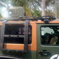 JK/JL 2Door Aluminum Roof Rack w/ Ladder Roof Luggage