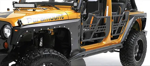 JK Steel Armor Fender Flares 2-door