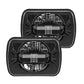 5x7inch Kingkong Square Headlight DOT Black - Pair