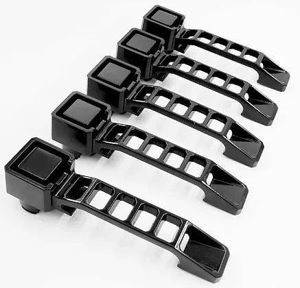 JK 4Dr Alloy Aluminum Door Handles - 5pc