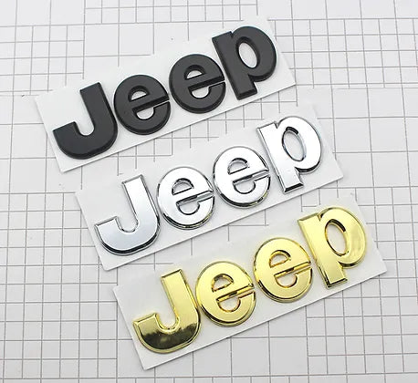 Jeep Metal Logo (Chrome)