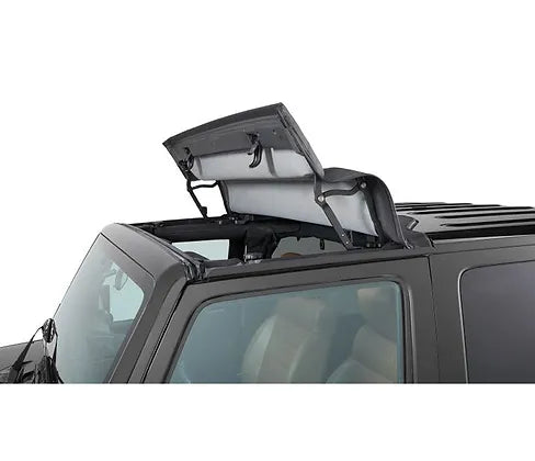 Half Soft Top Sunroof - 07-18 Wrangler JK (Rack included)