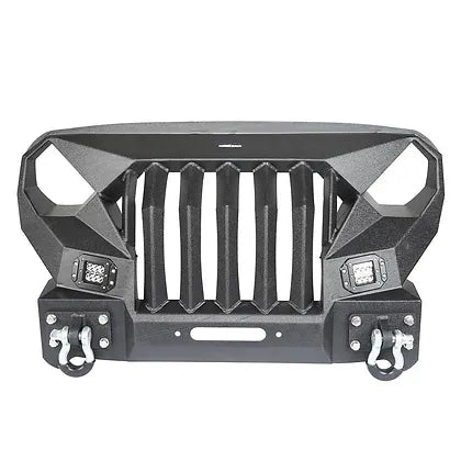 JK Longhorn Stubby Front Grill Bumper w/ LED