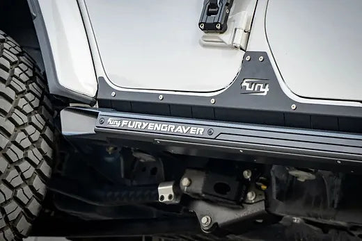 JL FURY Gravity Series Carbon Fiber Side Step w/ LED Light