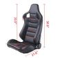 Sport Racing Seat (Universal) - Pair